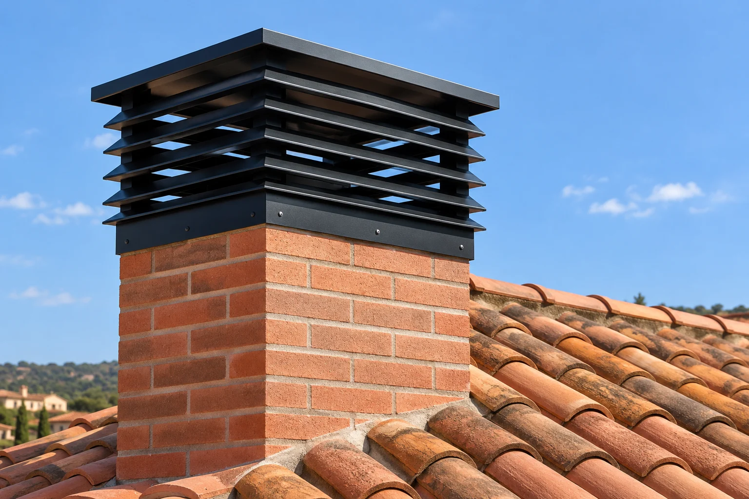 Remates de chimenea en Sevilla